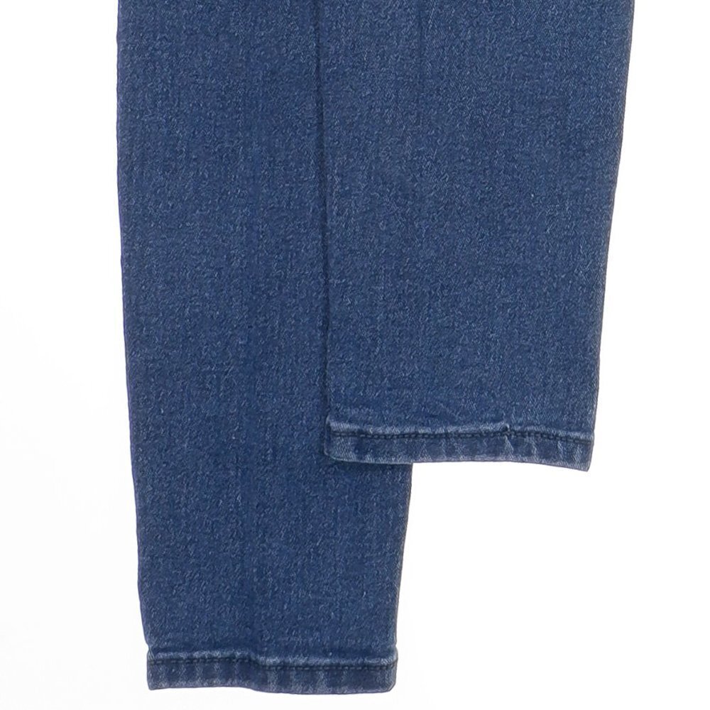 Old Navy Super Skinny Pull On Jeans Size 4 Womens Blue Stretch Measures 27x27.5 - Picture 6 of 8